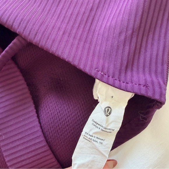 Lululemon Like a Cloud Ribbed Longline Bra D/DD Cup - Size 4 - Picture 7 of 7